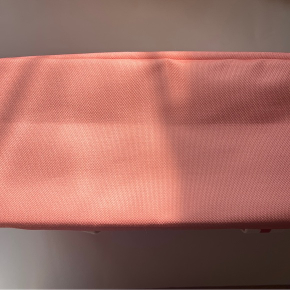 L*Space Pink with Red/White Color Block Stripe Coastal Cooler Bag NWT - Picture 5 of 14